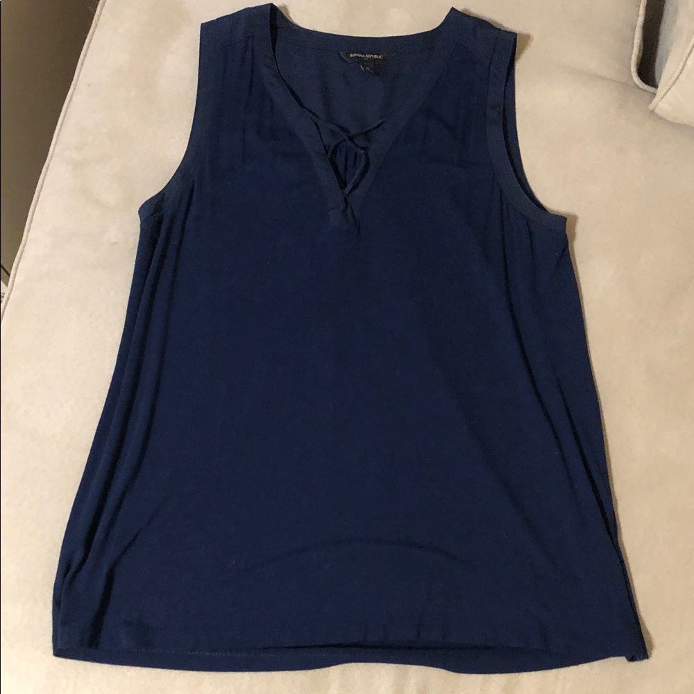Banana Republic Dark Blue Tank Top